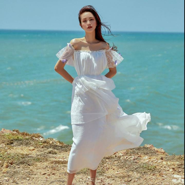 OLV – Đầm Clear White Maxi – OLV ,SKU : 1265284254_VNAMZ-4761924171 >>>🇻🇳 Top1Vietnam 🛒>>> lazada.vn 🇻🇳🇻🇳🇻🇳🛒🛍🛒