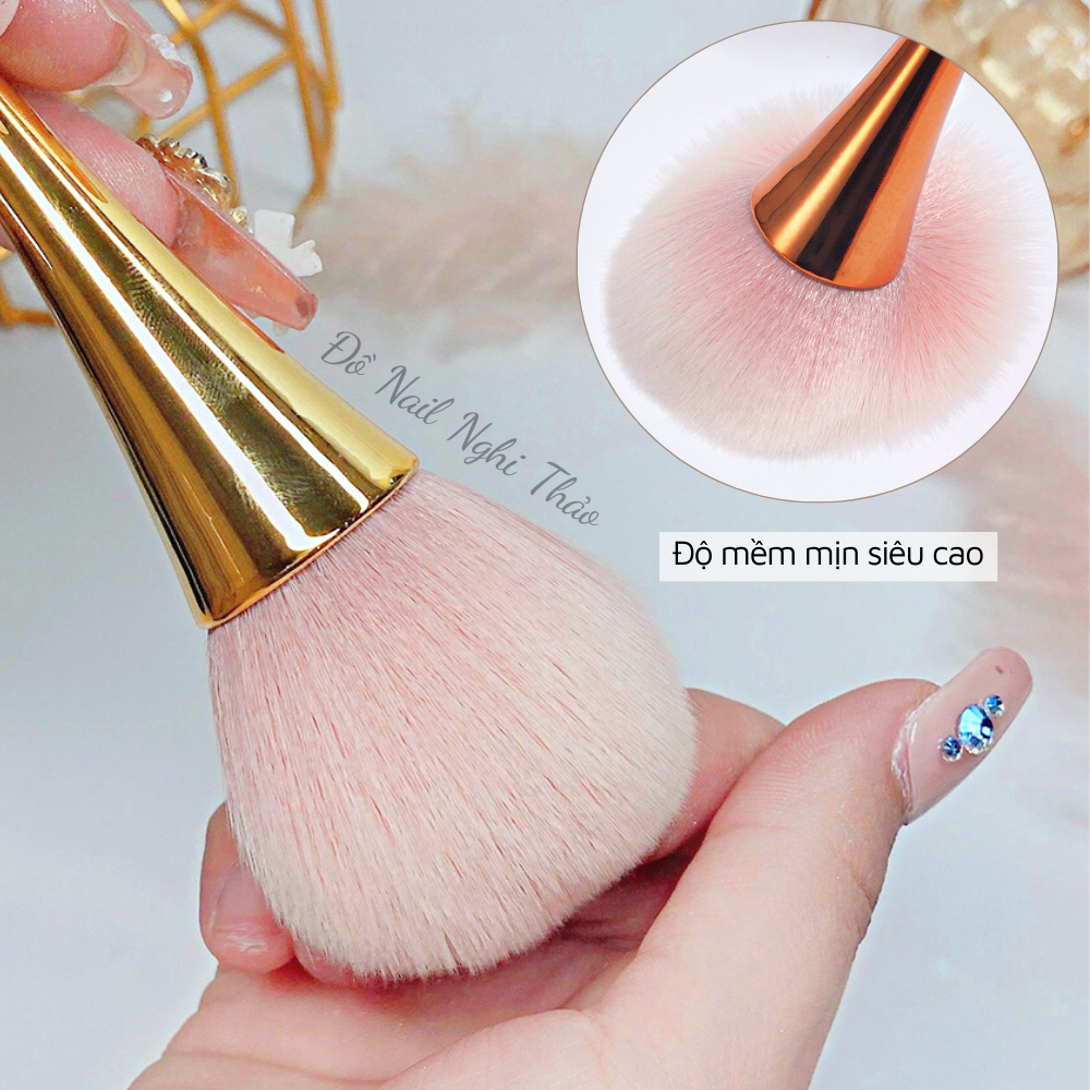 Chổi phủi bụi nail cán dài