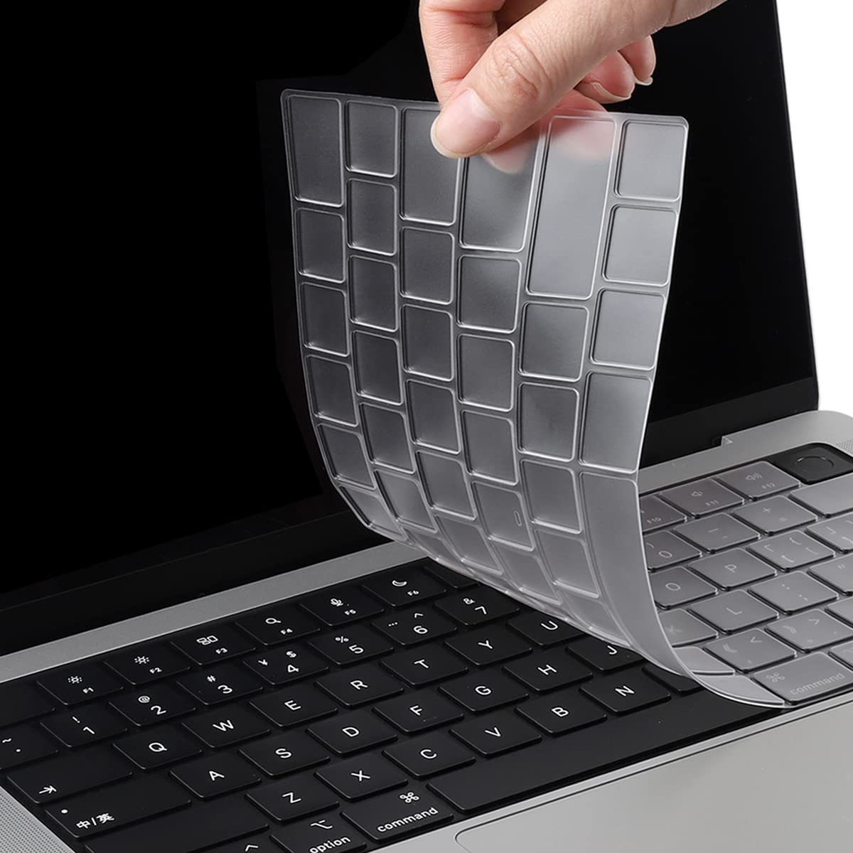 Phủ bàn phím Silicon cho Macbook Pro 14"/16" - Chip M1 M2 M3 ( năm 2021-2024 )