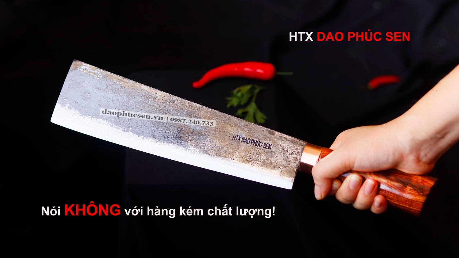 Dao dao tông chặt gà nhíp xe G07DD