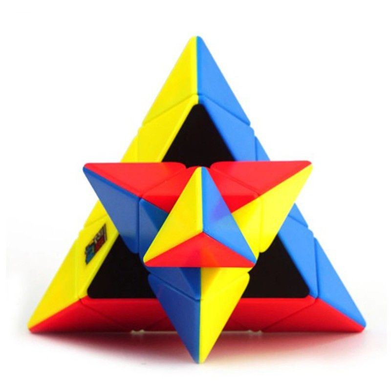 3x3 Rubik's toy with small Rubik's Cube keychain creative thinking training children's Cube puzzle toy-square Rubik's Cube