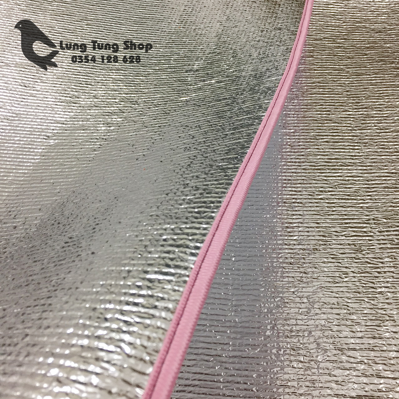 [HCM][ viền hồng - dày 3.5ly ] Chiếu ngủ trưa văn phòng cá nhân viền hồng ( kích thước 1m x 2m )