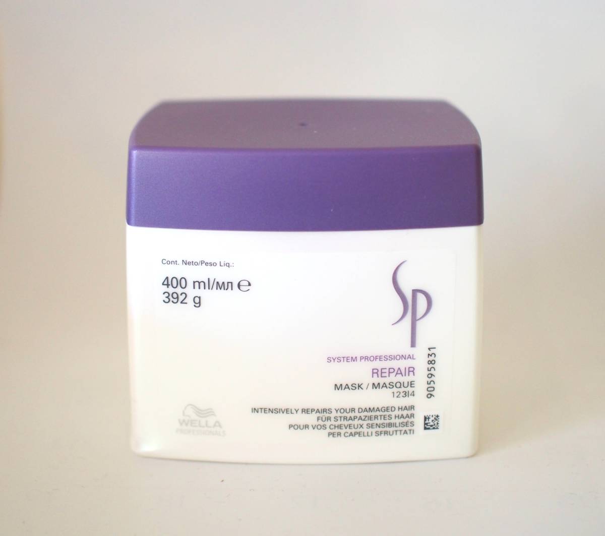 Hấp dầu chăm sóc Tóc khô Xơ Hư Tổn Wella SP Repair Mask 400ml | Lazada.vn