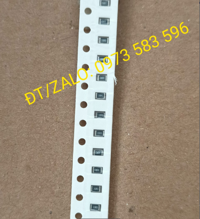 Điện Trở Dán 30R0 0805 1/8W (100 con/Túi)