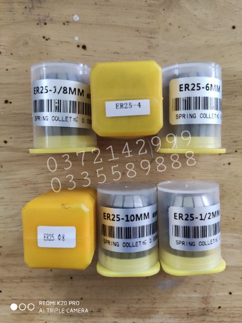 Collet spindle ( rọ kẹp dao ) Er25