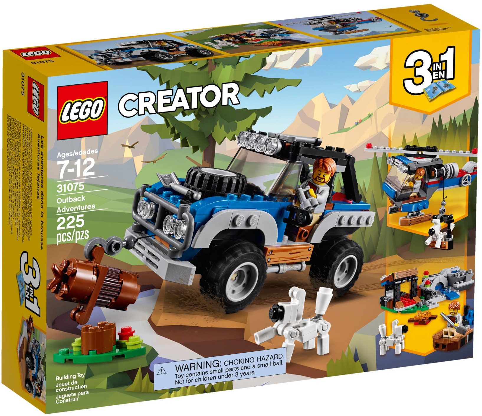 LEGO Creator 31075 Outback Adventures (Brand New Sealed, Genuine LEGO, MISB)