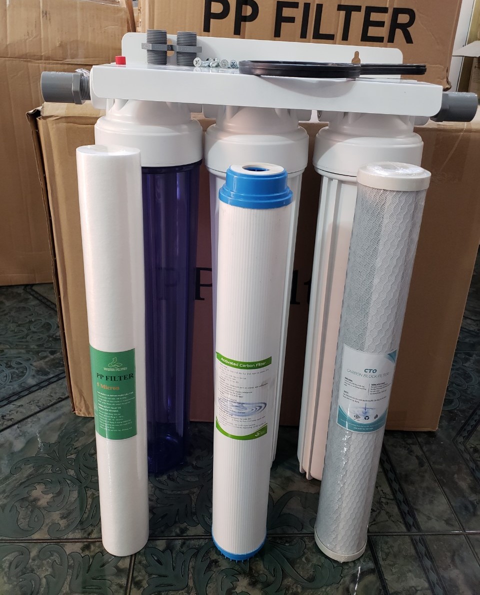 Combo 5 Lõi Lọc Nước 20 Inch - (Lõi Lọc PP-5 Micron)