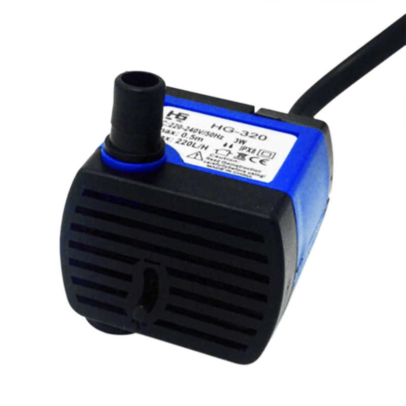 Máy Bơm Chìm Mini HG-320 3W 220V Bơm Bể Cá, Tiểu Cảnh Mini