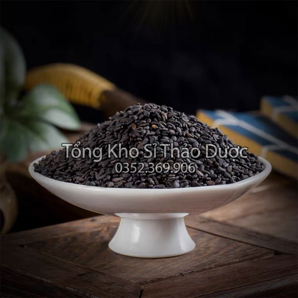 Mè đen nguyên vỏ 1kg (Vừng đen khô hữu cơ)