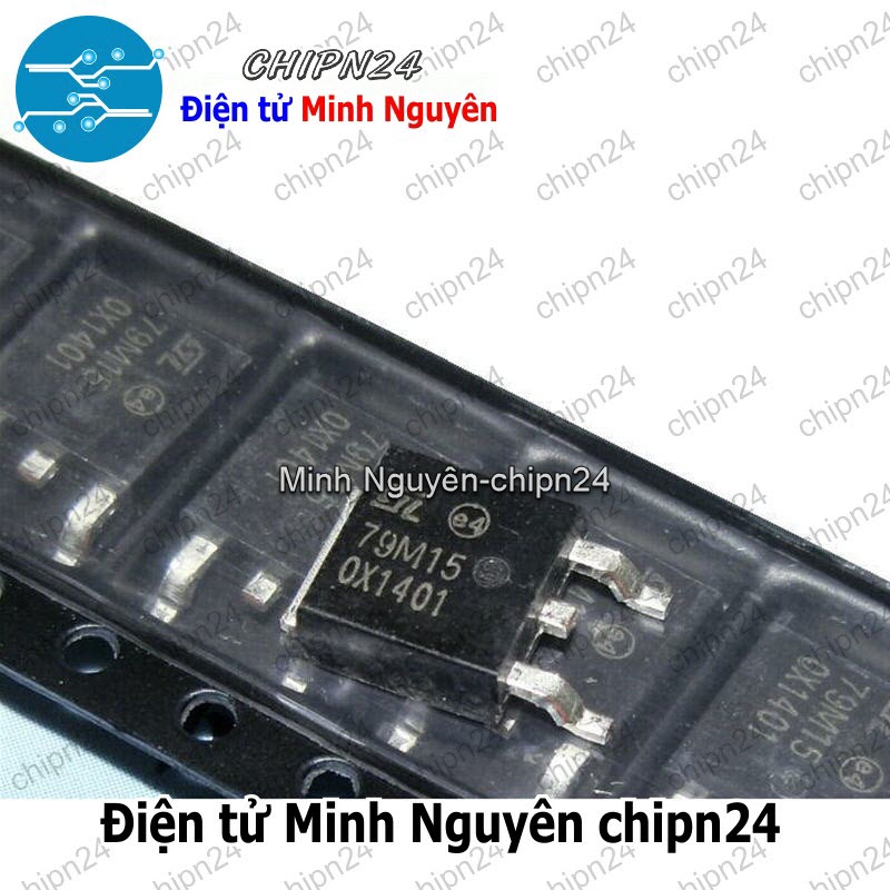 [2 con] (SOP) IC Dán 79M15 TO-252 (SMD) (L79M15CDR-TR 7915) - HH005874