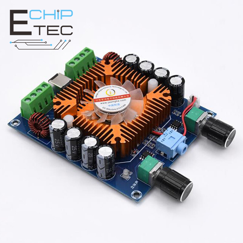 Loa Âm Thanh Nổi 4 Kênh Công Suất Cao XH-A372 50W * 4 Mô-đun Bảng Mạch Khuếch Đại Công Suất Kỹ Thuật Số TDA7850 50W * 2 + 50W * 2
