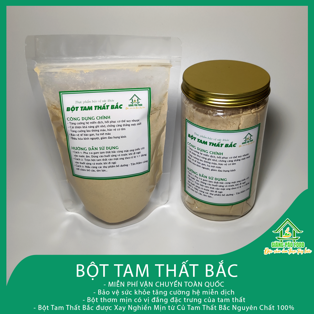 Bột Tam Thất Bắc Hà Giang