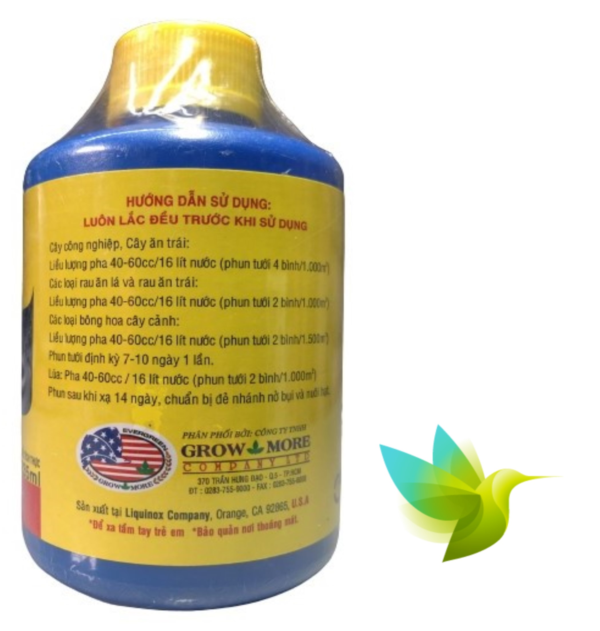 Phân Bón Lá Grow More B1 VN - #103A# 235ml