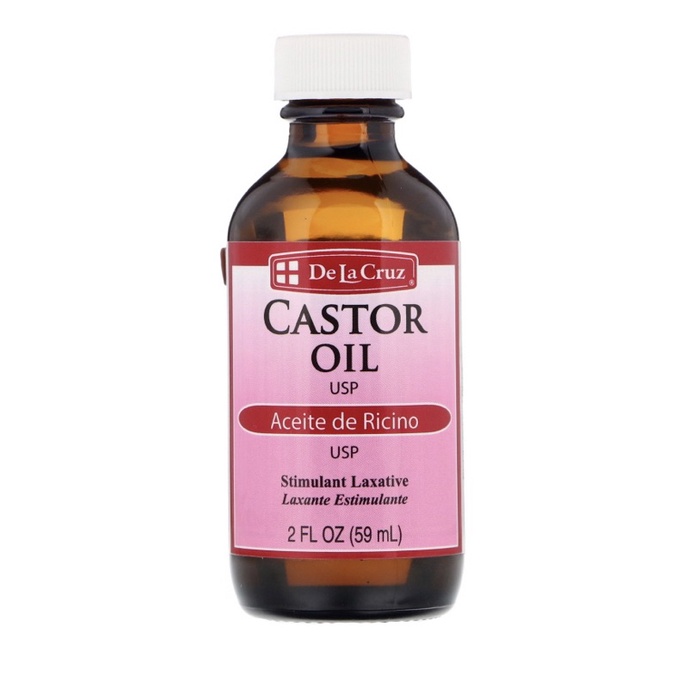 Dầu thầu dầu de la cruz, castor oil, 2 fl oz de la cruz, castor oil, 2 fl oz de la cruz, castor oil, 2