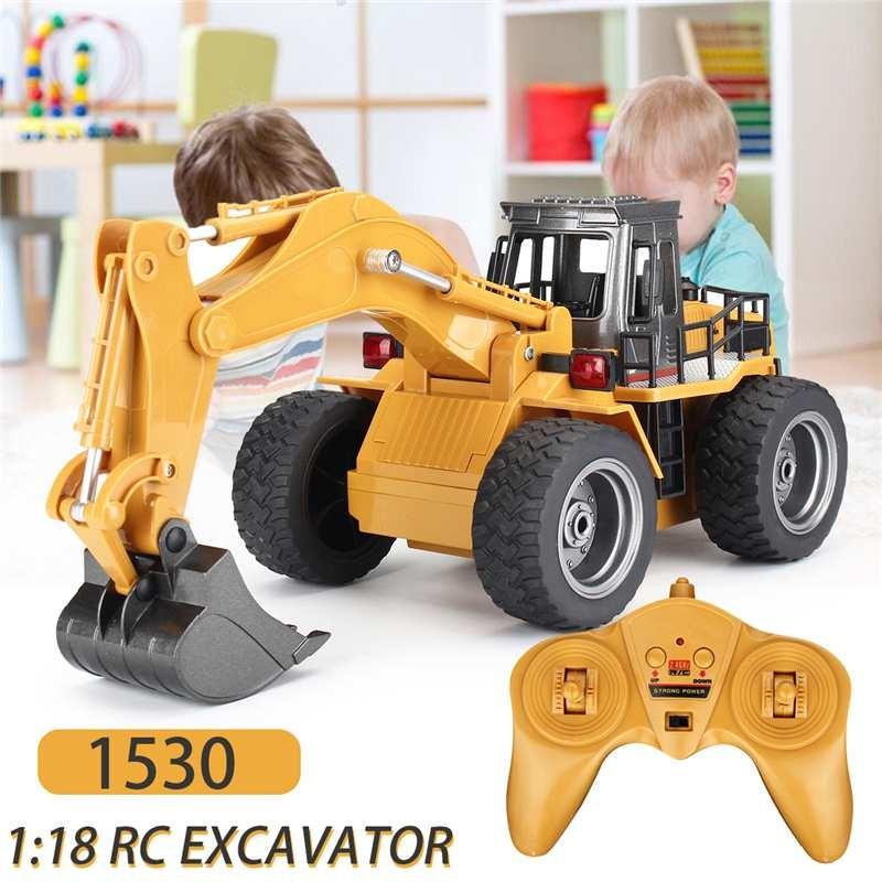 Xe đồ chơi xúc đất điều khiển Huina 1530