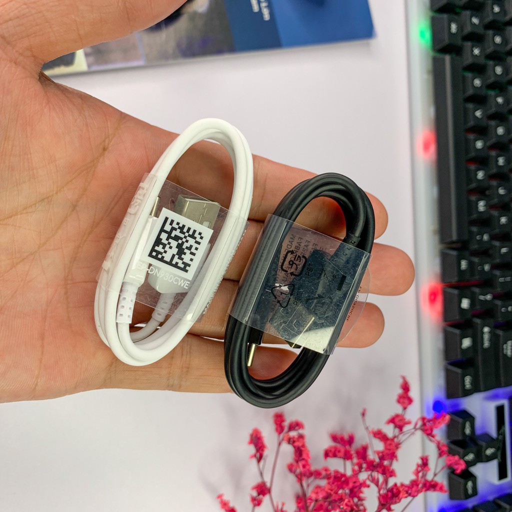 Dây cáp sạc nhanh USB Type C SS Galaxy S8/S8 Plus/ Note/ S9/S10