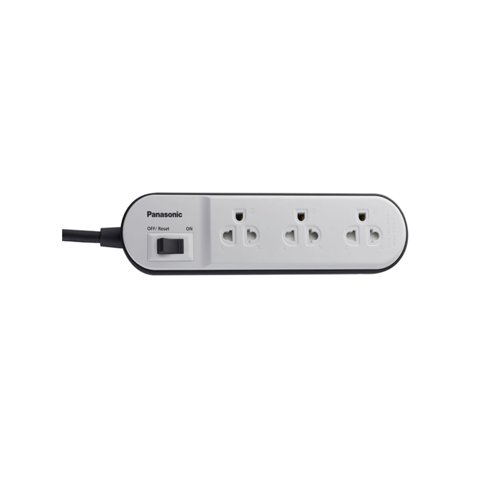 Bộ Ổ Cắm Có Dây 3m ( 3 Ổ Cắm ) Panasonic