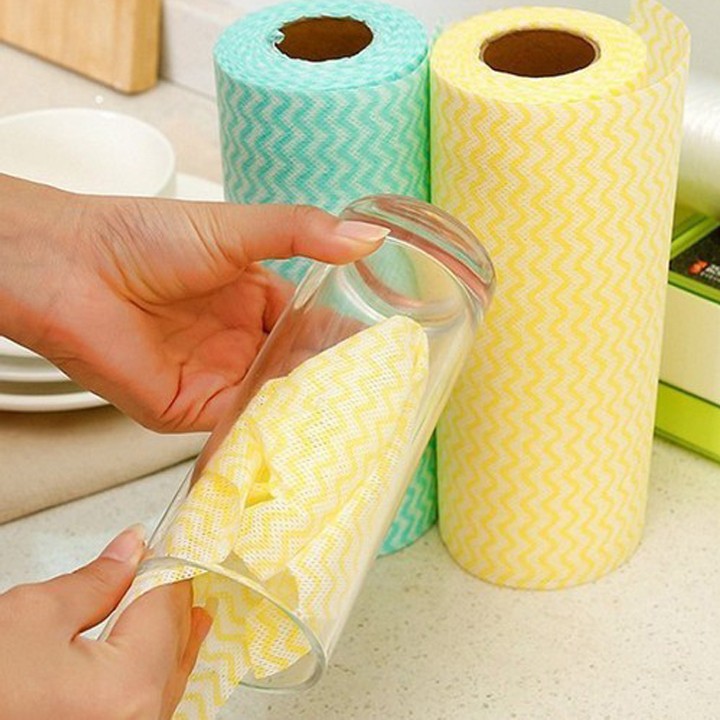 [Hoàn Tiền 10%] Cuộn khăn giấy lau bếp đa năng 50 tờ BH692