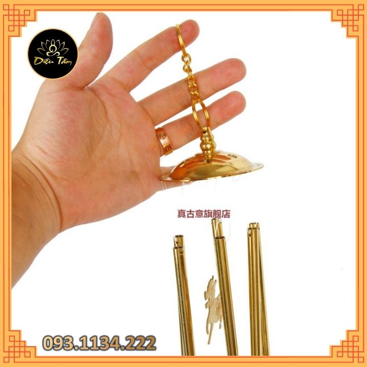 brass wind chime