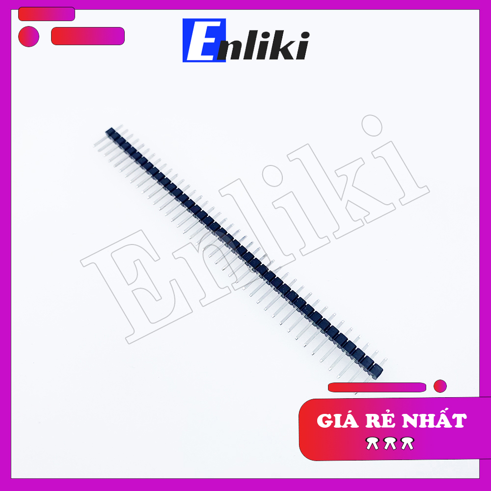 Jump Đơn Đực 2.54mm 1x40P Thẳng