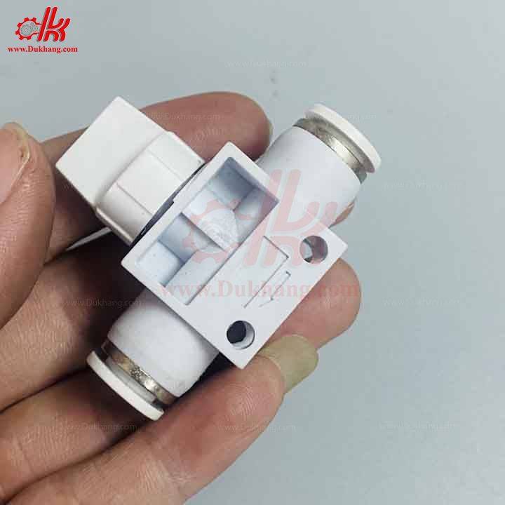 {STNC} Van khóa 2 đầu ống khí YHVFF