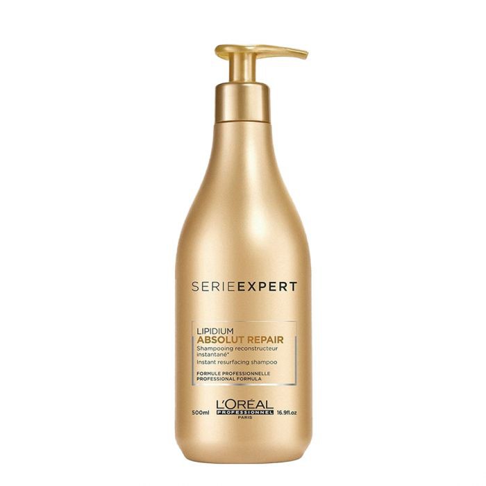 Dầu gội Loreal Absolut Repair Lipidium Shampoo 500ml