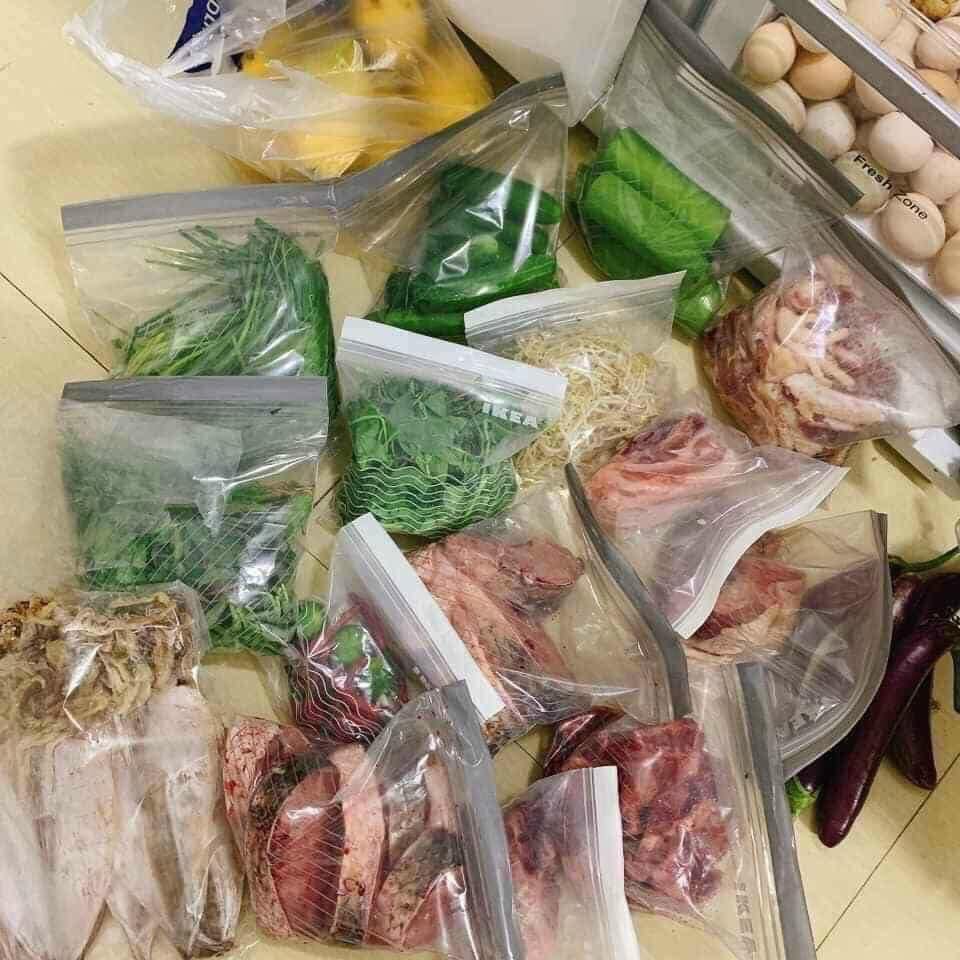 Túi đựng thực phẩm hàng Ikea Thụy Điển