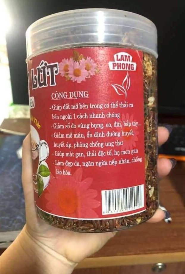 Trà gạo lứt xạ đen