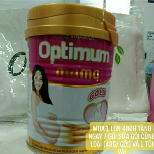 [HCM]Sữa bầu Optimum Mama Gold lon 400g