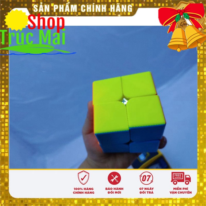 Rubik 2x2 robik Siêu trơn rô bích cao cấp