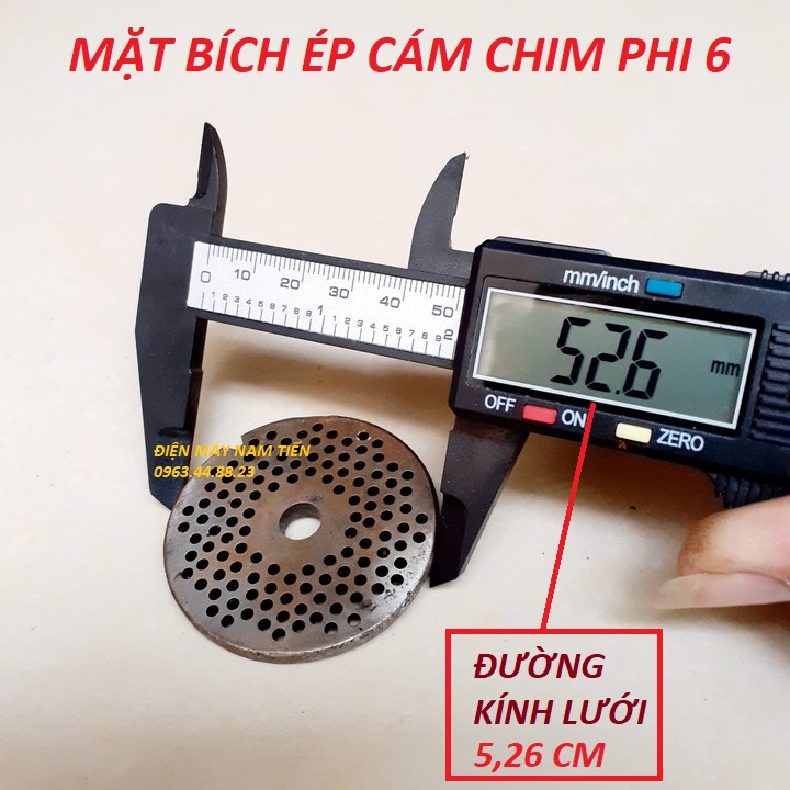 Phụ kiện xay cám chim l mặt bích xay cám chim l cám chim