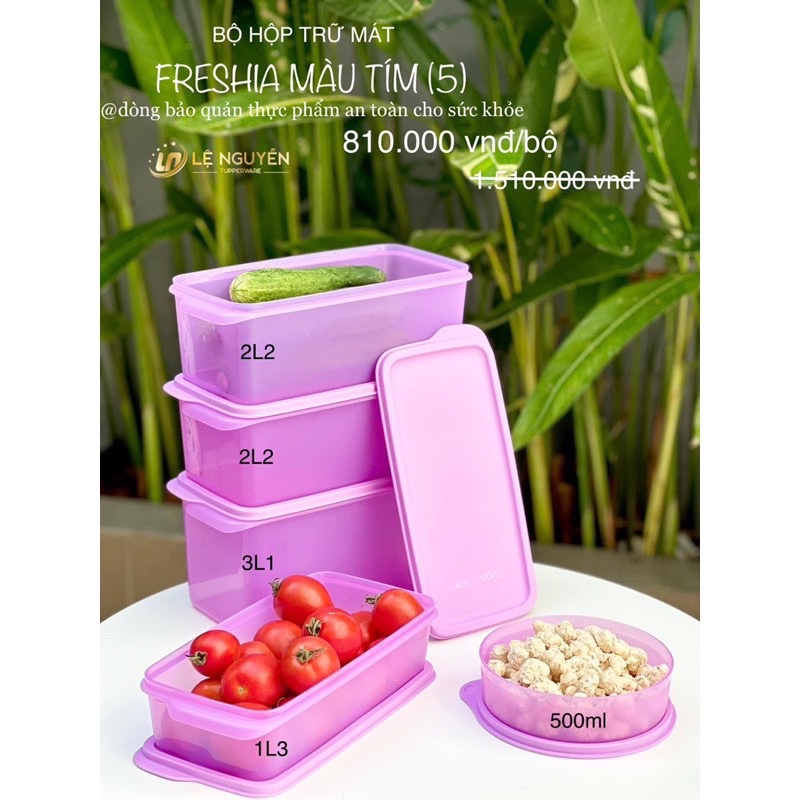 BỘ TRỮ MÁT TIM FRESHIA 5 HỘP