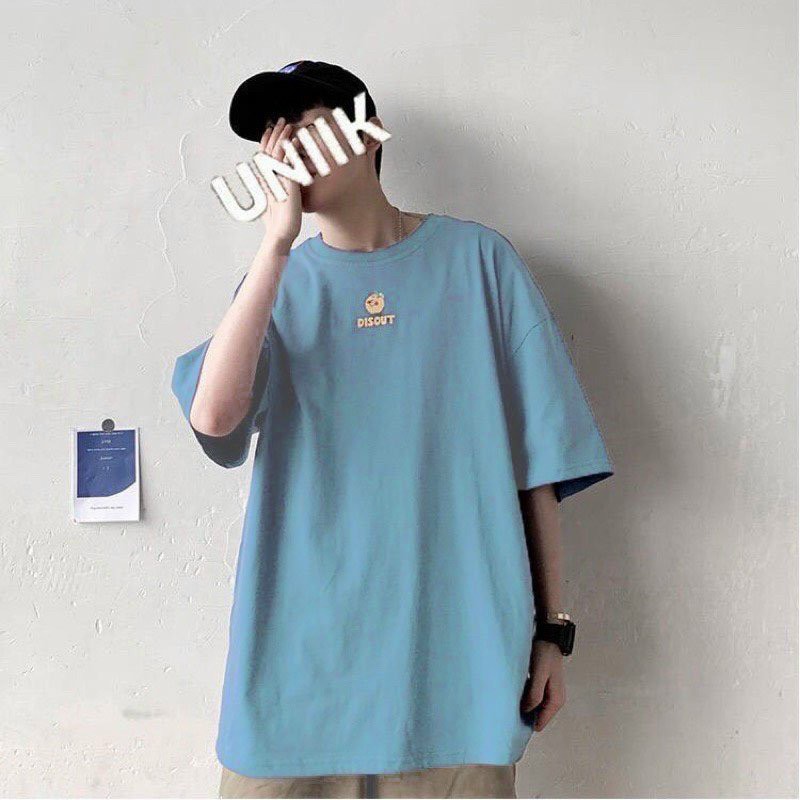 [HCM]Áo thun nam nữ unisex tay lỡ form rộng cực hot frend chất vải thun cotton 4 chiều mềm mịn thoáng mát