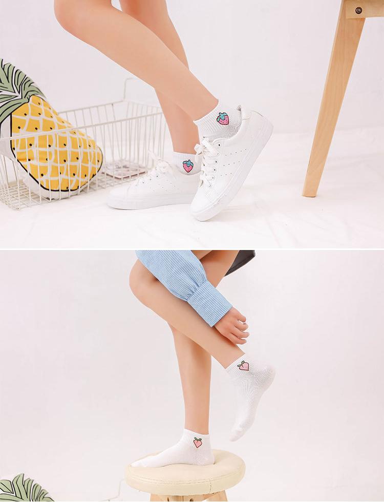 [HCM]Vớ ngắn nữ Trái cây bốn mùa - KAShop