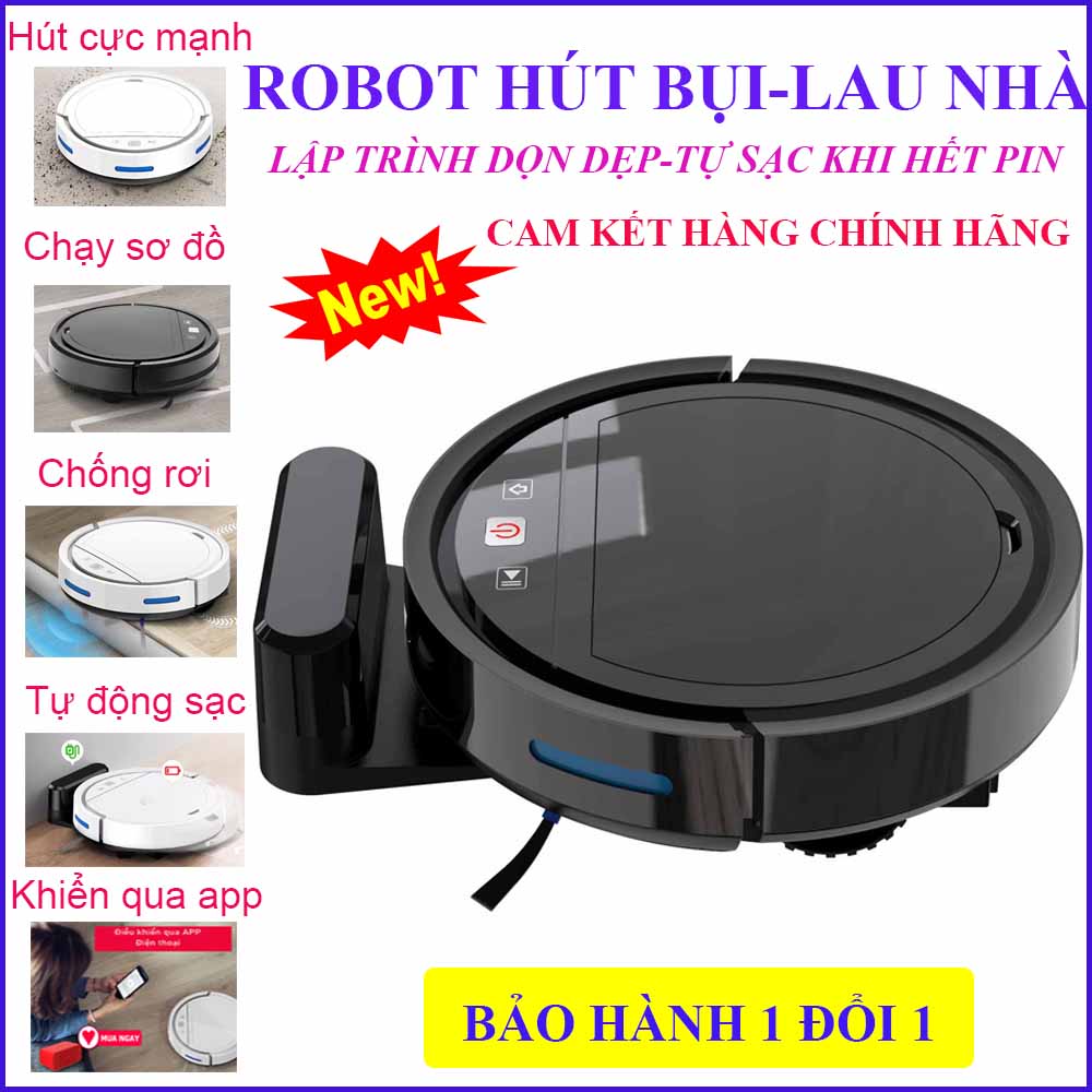 Robot Hút Bụi Lau Nhà, Robot Hut Bui