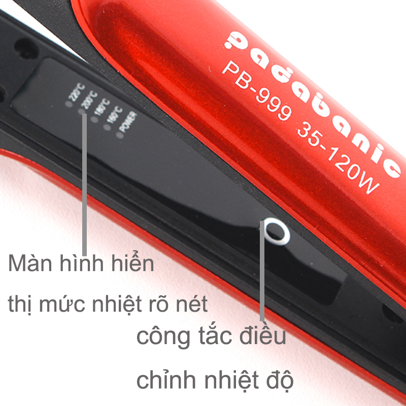 Máy Uốn Duỗi Tóc, Là Thẳng Tóc 2in1 Dụng Cụ Ép, Uốn Tóc Nam Nữ