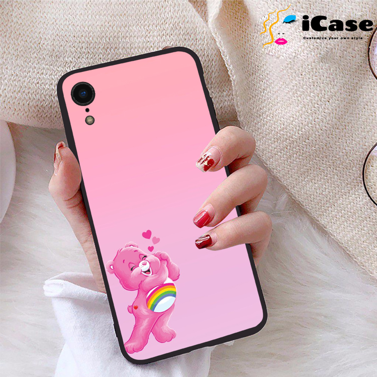 Ốp lưng iPhone XR viền dẻo TPU BST Pinky