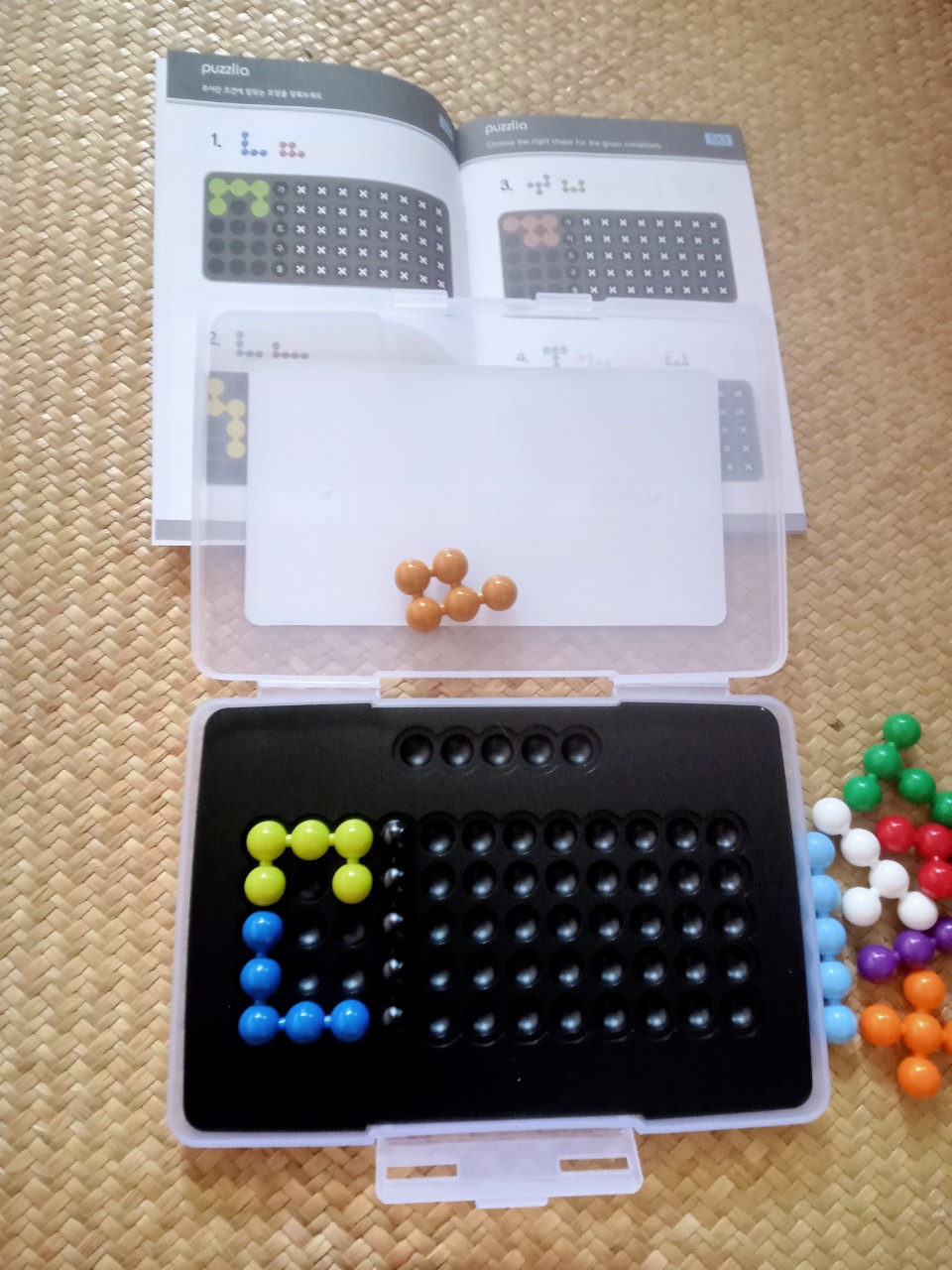 Đồ chơi Puzzlia Beads Puzzle 5x12 ( Chữ nhật 5x12 )