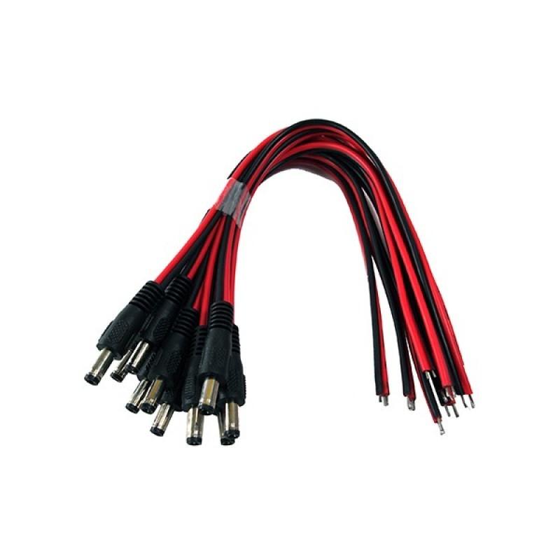 Jack nguồn DC đực có dây hộp 10 chiếc