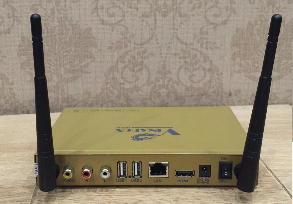 Android TV Box Vinabox X2 - Vàng Và Chuột Không Dây