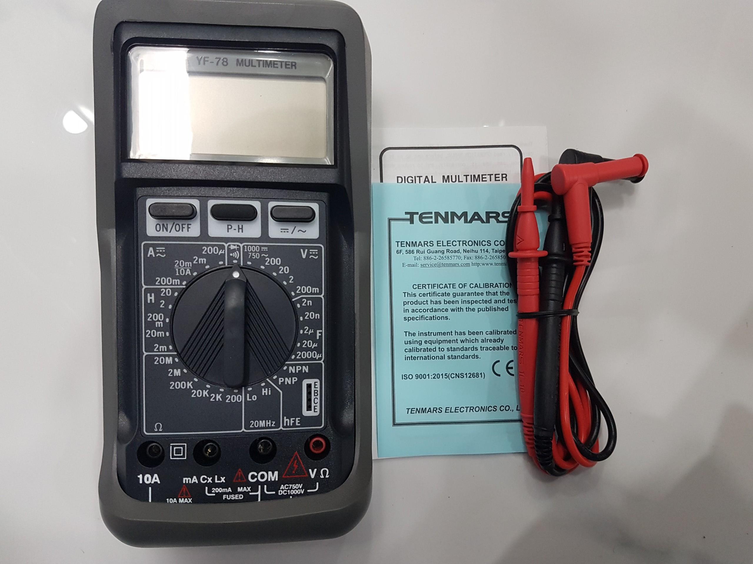 ĐỒNG HỒ DÒ LCR TENMARS YF-78