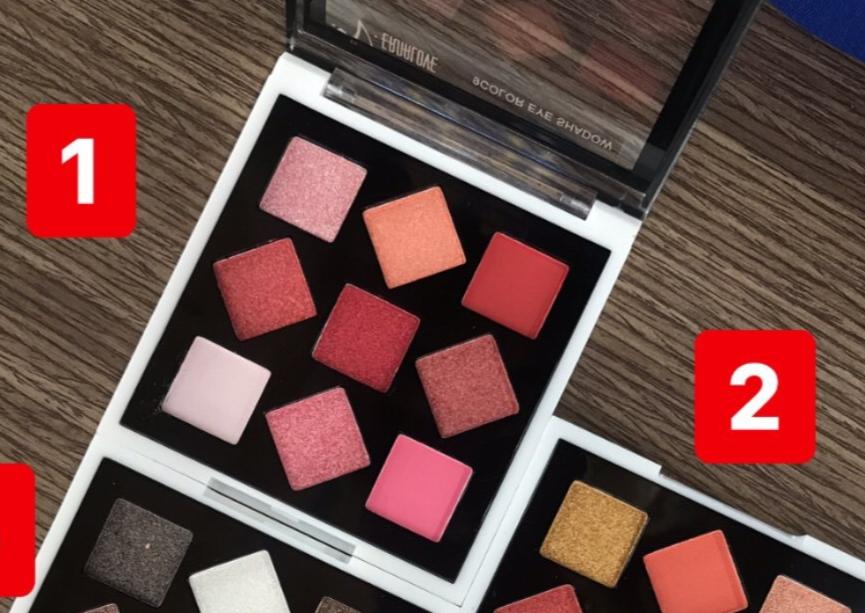Bảng phấn mắt 9 màu ERNALOVE Eyeshadow 9 color