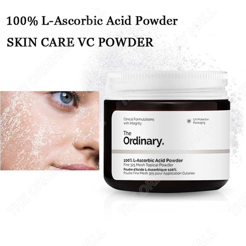 The Ordinary Bột Vitamin C 100% L-Ascorbic Acid Powder kem body siêu trắng nhanh toàn thân chống oxy hóa dưỡng trắng da