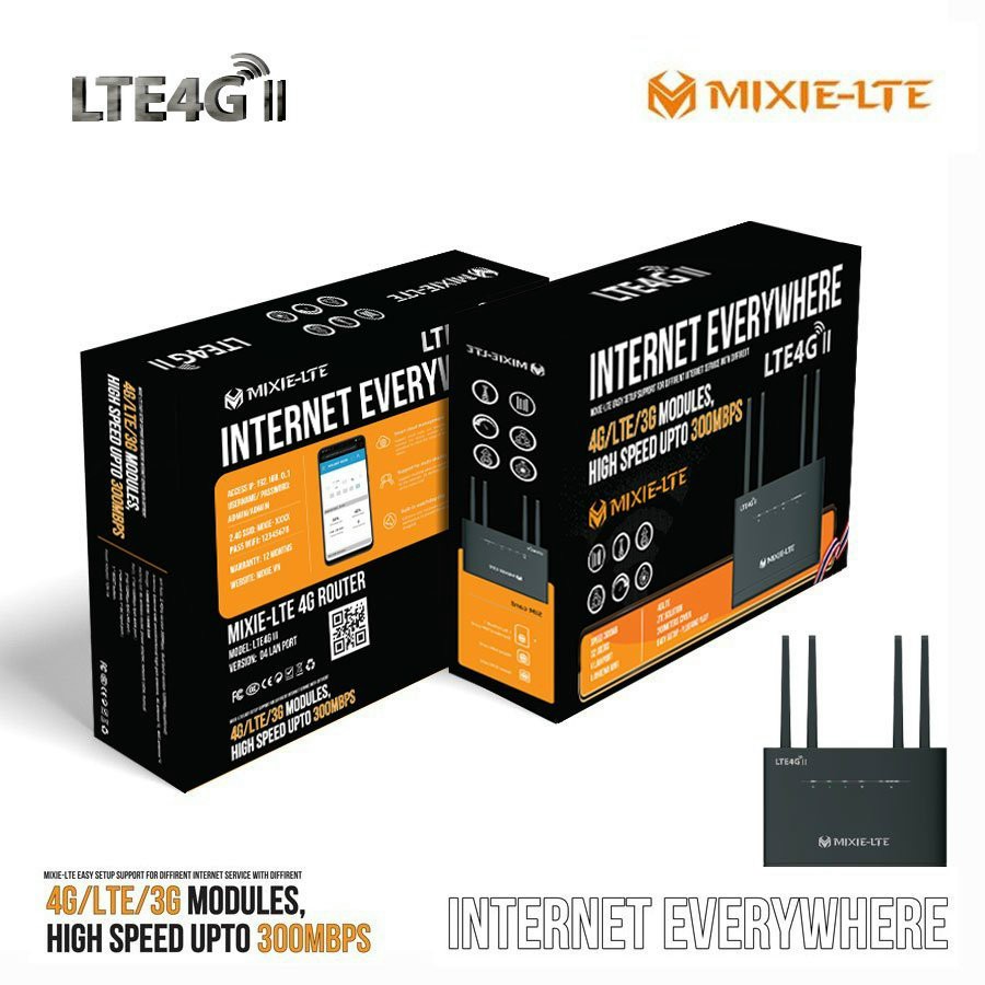 BỘ PHÁT 3G/4G WIFI MIXIE LTE 4G