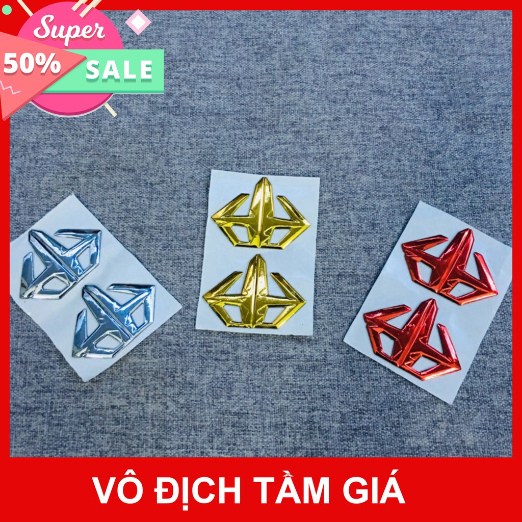 Tem dán xe máy logo airblade trang trí xe
