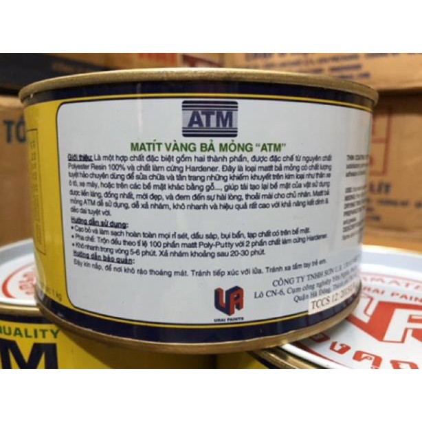 Bả matit ATM 1kg