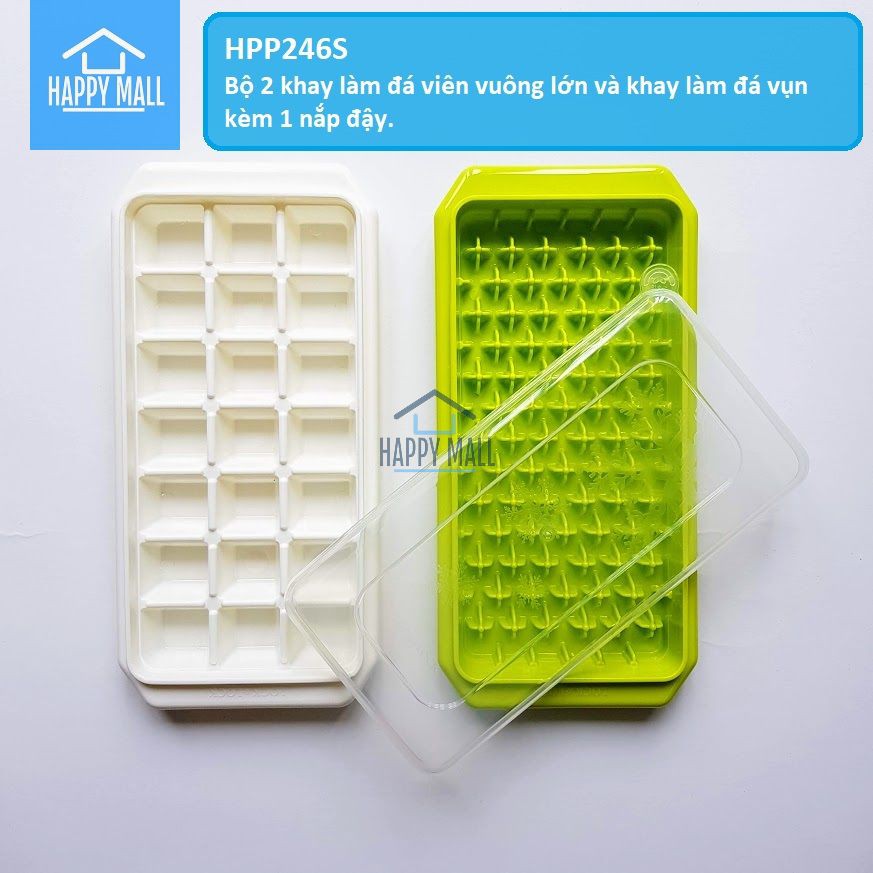 Khay làm đá Lock&Lock có nắp HPP246T HPP246S HPP248S