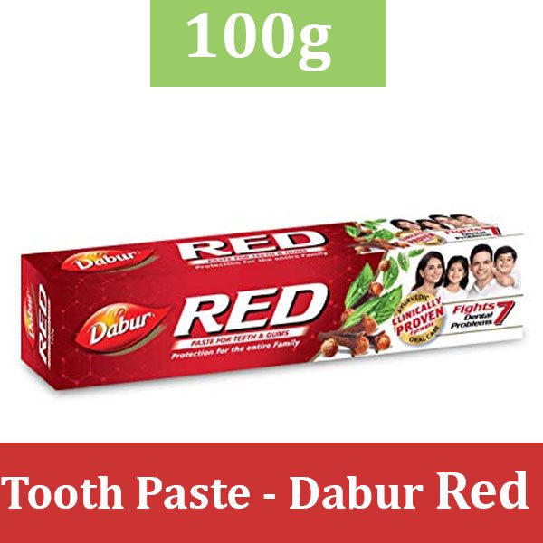 Kem đánh răng thảo dược Ấn Độ Red Dabur 200g