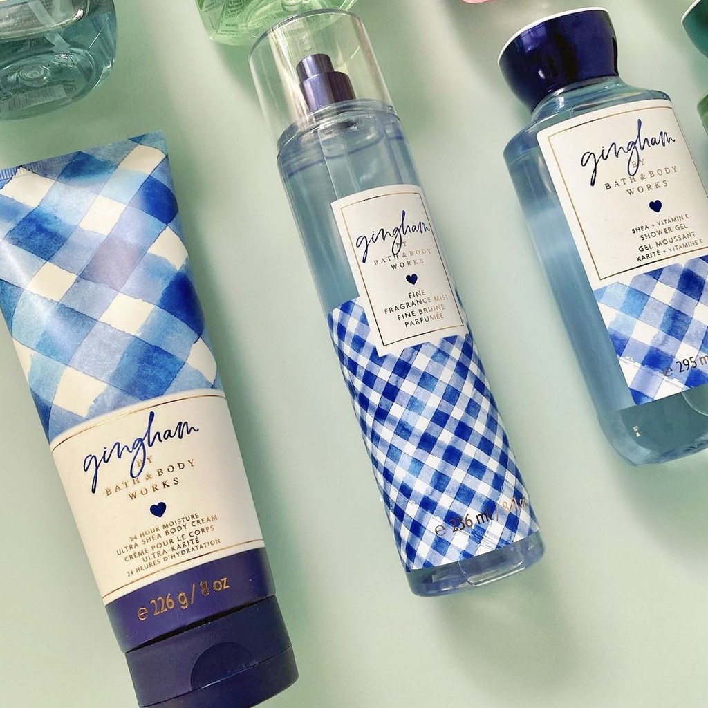 🔥🔥 Xịt Thơm Body Mist Bath & Body Works GINGHAM 10ML