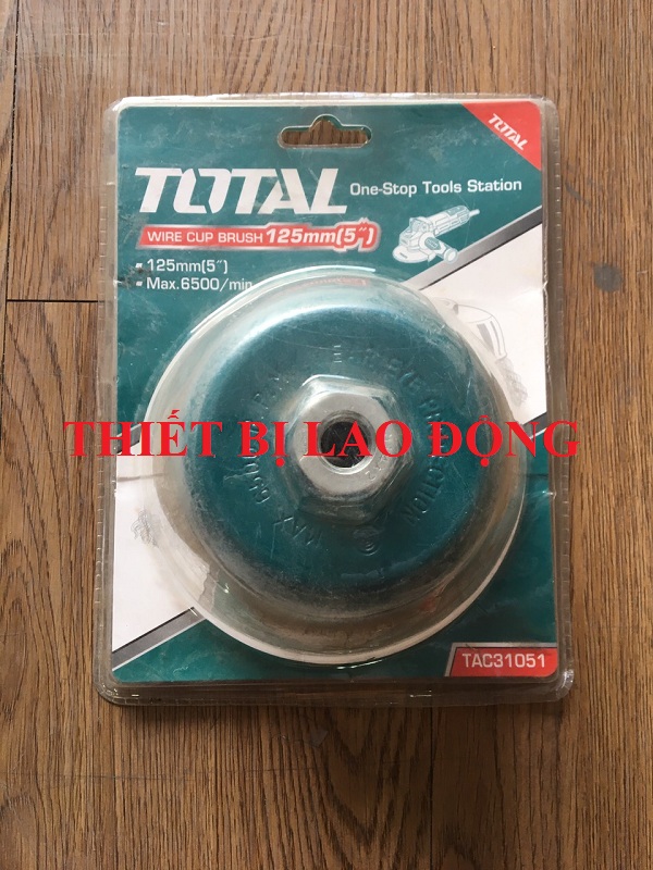 Total - tac31051 chén cước thau thẳng 125mm